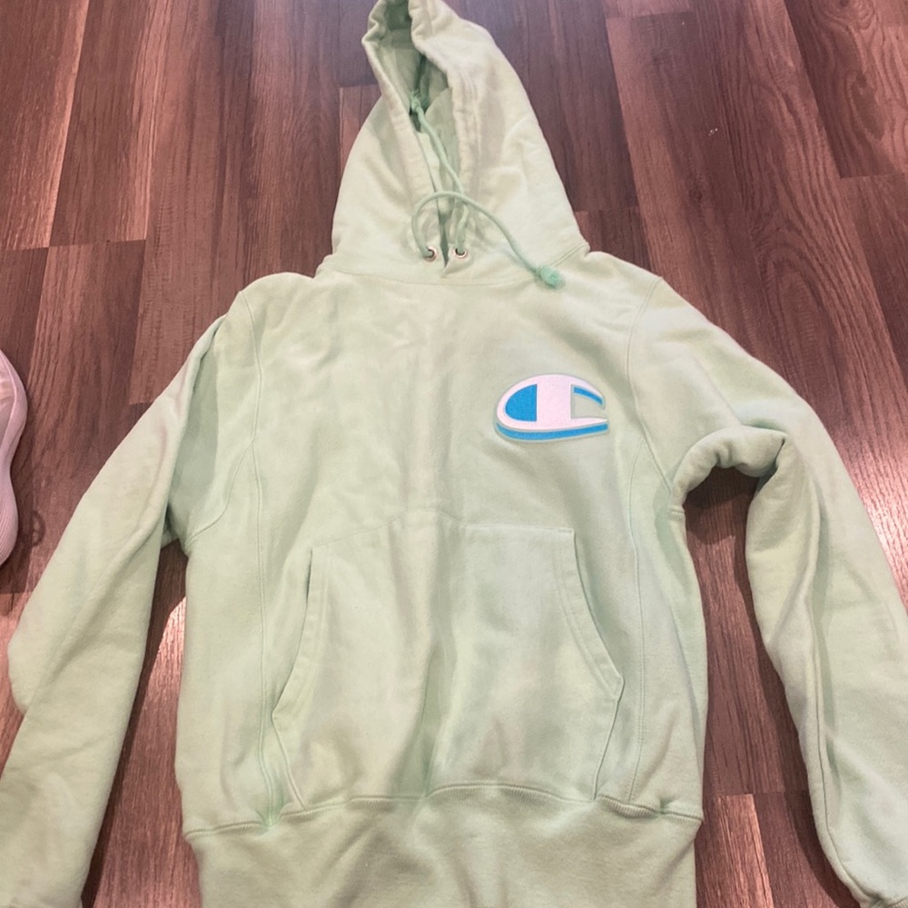 Green Champion Hoodie